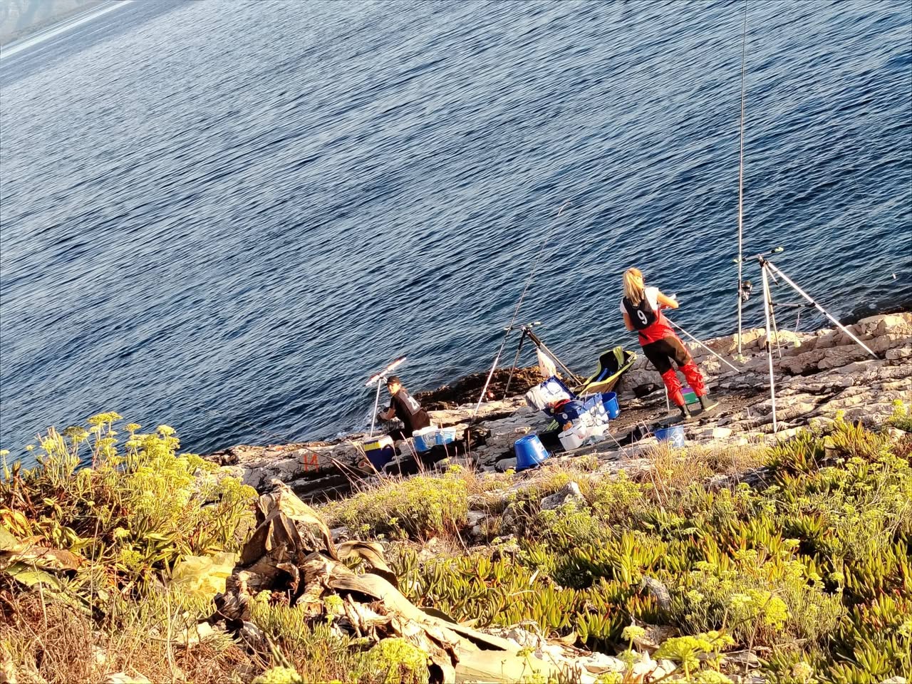 Jasmina Saratlija na Međužupanijskom prvenstvu u Blatu na Korčuli